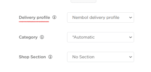 set and use etsy calculated shipping profile